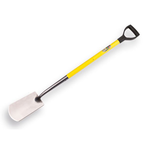 Atlas Kabelspade met fiberglassteel - D-greep - gepolijst - 811025