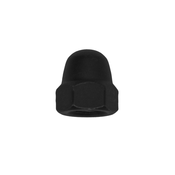 QlinQ Blackline Dopmoer DIN 1587 - staal zwart gecoat