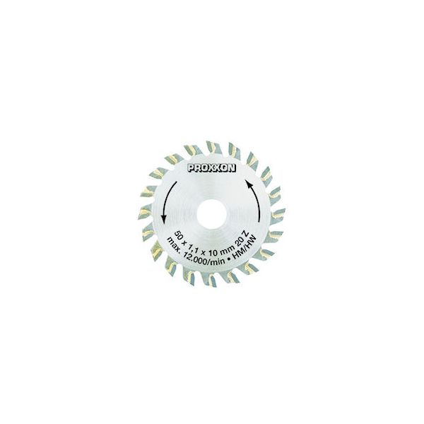 Proxxon Cirkelzaagblad voor KS 230 - Ø50 mm, 20T - 28 017