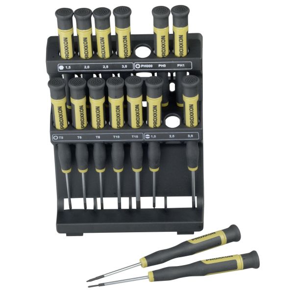 Proxxon Instrumenten schroevendraaierset - 15-delig - 28 148