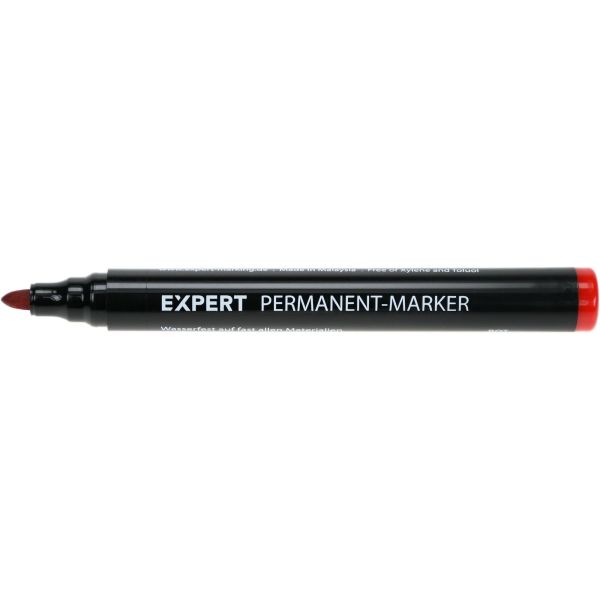 Expert Permanent markeerstift - rood - 1,5-3 mm - 8412010