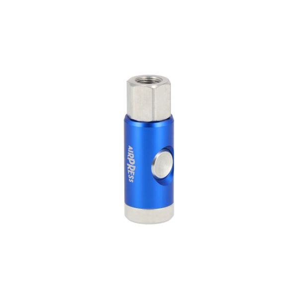 Airpress ARBO veiligheidskoppeling EURO met drukknop - 1/4" binnendraad - 10 stuks - E702-10