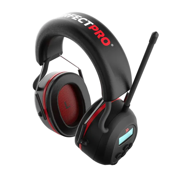 PerfectPro H-40 gehoorbescherming met radio - FM, DAB+ en Bluetooth