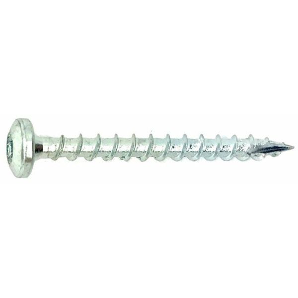 Woodies Ultimate Cilinderkop schroeven TX (torx) - voldraad - verzinkt
