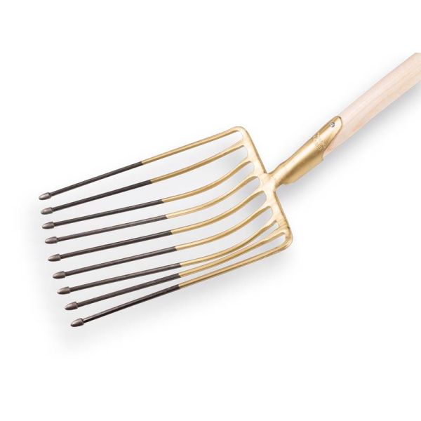 Offner Aardappelvork 9 tanden met veerdul en 95 cm essen YD-steel - 841020