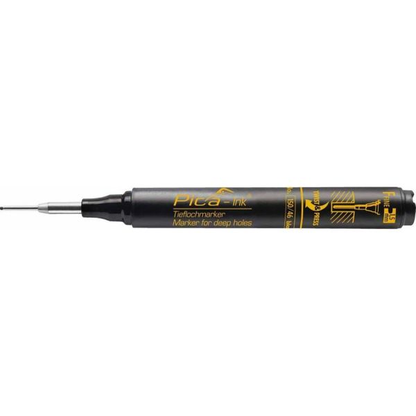 Pica Markeerstift 150/46 voor diepe gaten zwart