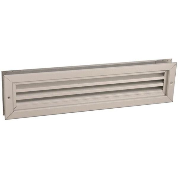 Nedco Deurventilatierooster 470x121 mm - aluminium geanodiseerd - 640.001.17