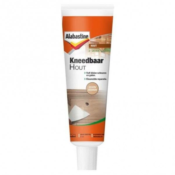 Alabastine Kneedbaar hout - essen/ beuken - 75 gram