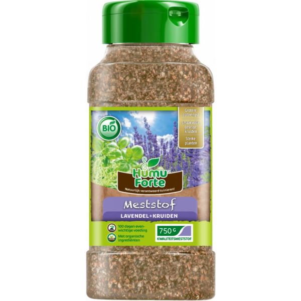 HumuForte BIO Meststof lavendel + kruiden - 750 gram - HF75MLK
