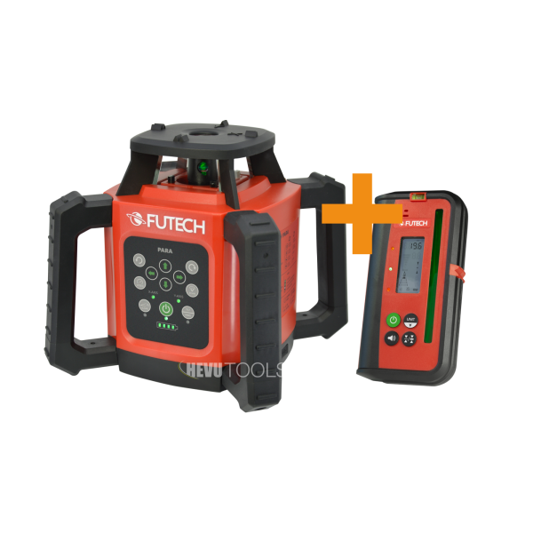 Futech PARA groen Rotatielaser met PARA mm ontvanger - groen - 052.02G.50