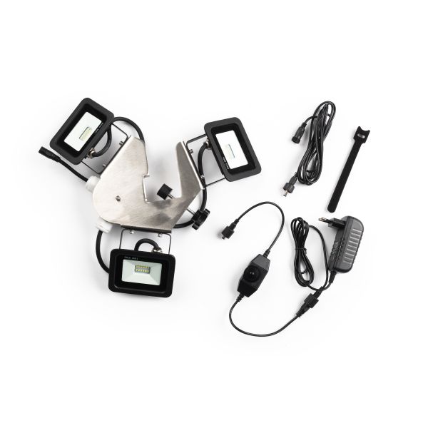 Grizzly GO-WORK Tentverlichting 3-weg - 30W - 3300 lumen - GOWL3D