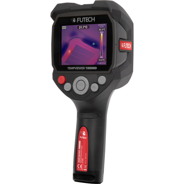 Futech Tempviewer 10800D warmtebeeldcamera - -20°C - 400°C - 322.315