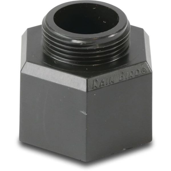Rainbird PA-8 S Sproeieradapter - 1/2" binnendraad x 5/8" UNC buitendraad - kunststof zwart