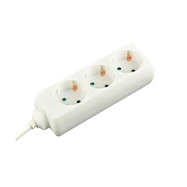 VB Tafelcontactdoos - 3-voudig - 1,5 meter 3x1,0 mm² - wit - 41250
