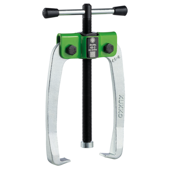 Kukko 43-1 2-armige universele trekker met zelfcentrerend trekhaken - 60x50 mm