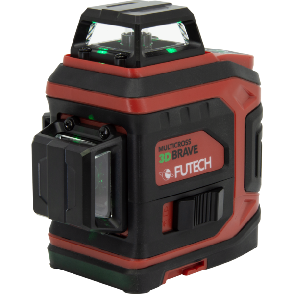 Futech MC3D Multicross 3D Brave Kruislijnlaser - groen - Li-Ion - 027.3DG