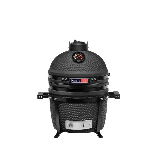Keij Legend Black Kamado barbecue Compact - 15 inch - mat zwart