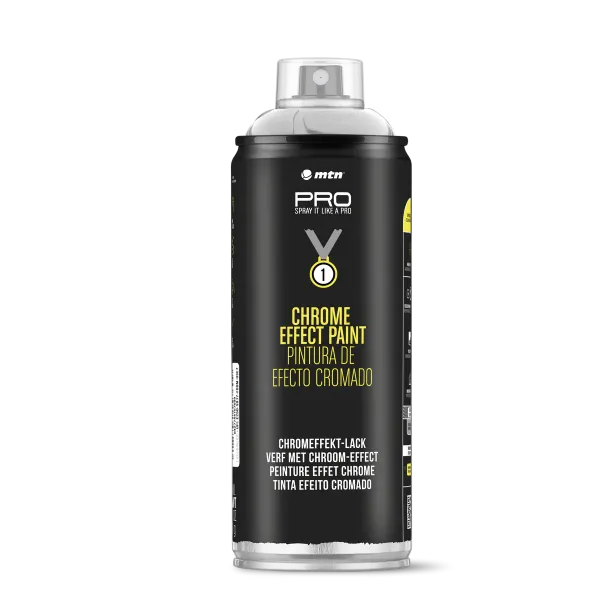 MTN WEPRO Chroom spuitlak - zilver - 400 ml