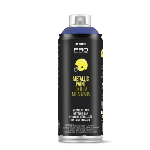 MTN WEPRO Metallic spuitlak - donker blauw - 400 ml