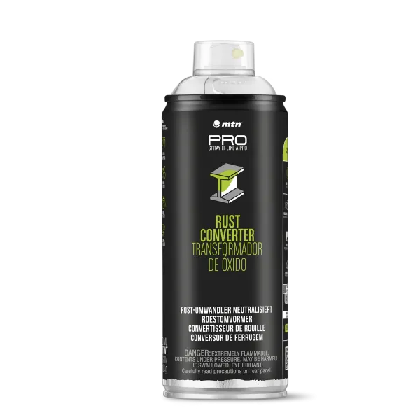 MTN WEPRO roestomvormer spuitbus - transparant geel - hoogglans - 400 ml