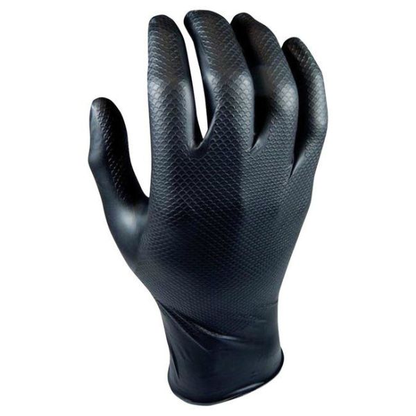 M-Safe Grippaz® 246 Handschoen - nitril - zwart - 50 stuks