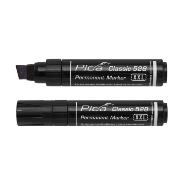 Pica Classic 528/46 Permanent marker XXL - 4-12 mm - beitelpunt - zwart