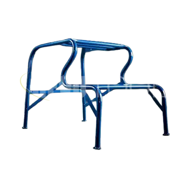 Hevu Tools Stucadoorstrap - 2 treden - staal - blauw gepoedercoat