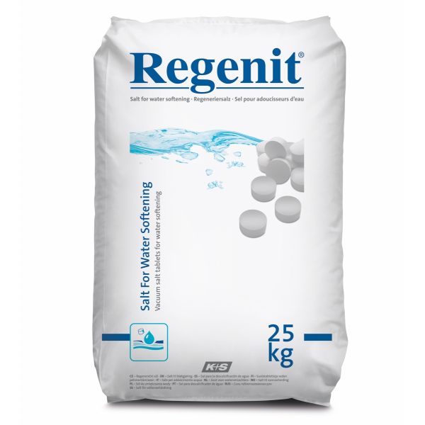 Regenit&reg; Geraffineerd zouttabletten voor waterontharder - 25 kg - 51275