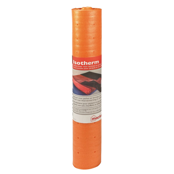 Mac Lean Isotherm ondervloer voor laminaat en parket - 1x10 meter - 0422010