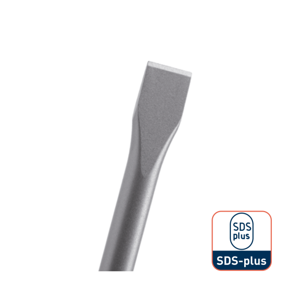 Hevu Tools Vlakbeitel - SDS-plus - 20x250 mm - 215.0010