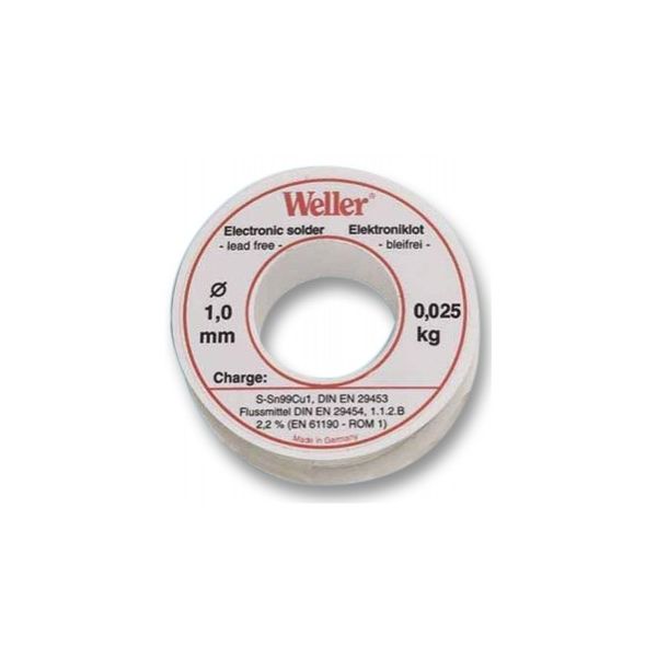 Weller EL 99/1-100 Soldeerloodvrij - 1 mm 100 gram - T0054025199