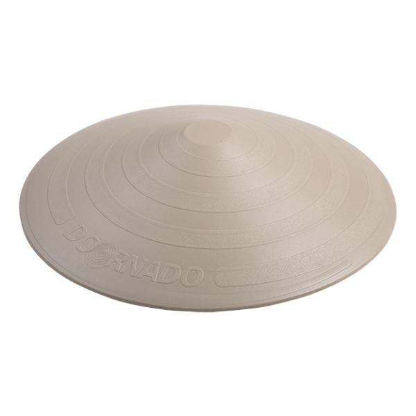 Doornado Mini muurbeschermer - taupe - kunststof - 2 stuks - 8700324