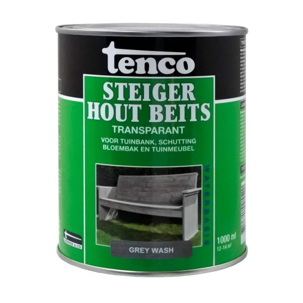 Tenco Steigerhoutbeits - grey wash - 1 Liter