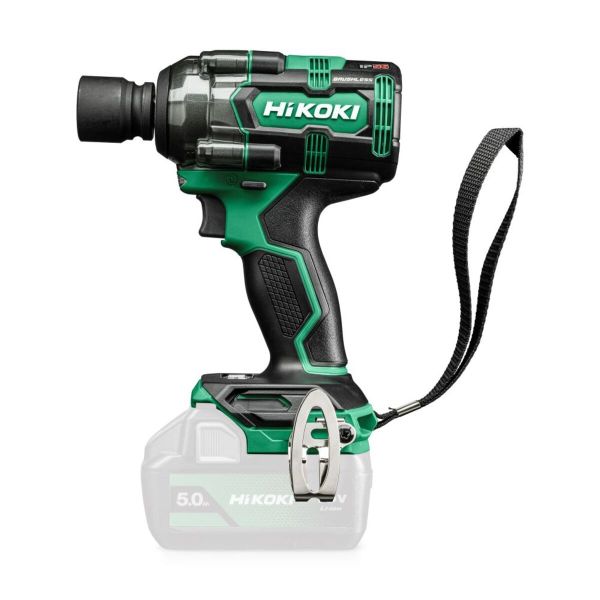 Hikoki WR18DHW4Z Accu slagmoeraanzetter body - 1/2" - 18V - 600 Nm - koolborstelloos