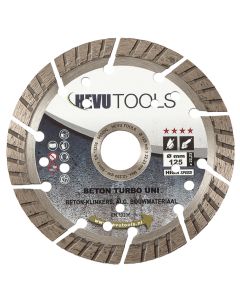 Hevu Tools BETON TURBO UNI Diamantzaagblad - 10 mm segment