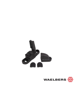 Waelbers Automatische luikvastzetter nr.1 25-50 mm - zwart - 1407.77
