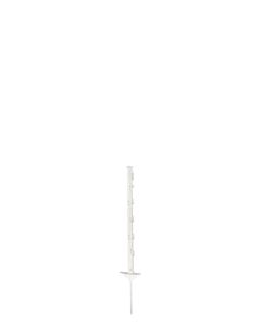 Koltec Afrastering paal - 75 cm - kunststof wit - 10 stuks - 162-80340-10