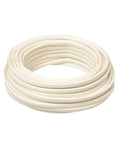 Hevu Tools Snoer afgeplat - 2 x 0,75 mm² - 10 meter - H03VVH2-F - wit
