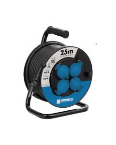 Contimac Kabelhaspel - 25 meter,  3x2,5 mm² - H07RN-F neopreen - 830073251