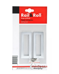 Mac Lean Rail & Roll handgreep ALU rechthoek pakket - 3070462