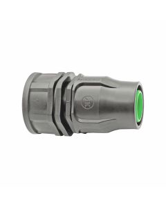 Druppelslang puntstuk - Ø16 mm x 3/4" binnendraad - zwart