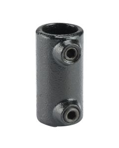 Mac Lean Koppelstuk koppelverbinding (mof) Ø42 mm - staal gegalvaniseerd zwart - 3400501