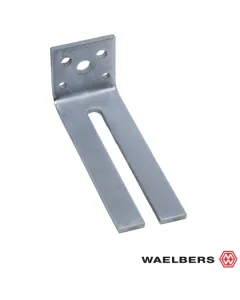 Waelbers Zwaar hoekanker - 65x180x6 mm - staal verzinkt - 392154.05