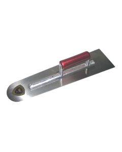 Schwan 400260 Vloerspaan rond model - 80x110x600 mm - gehard staal - houten handvat