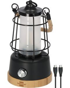 Brennenstuhl CAL 1 AC Oplaadbare LED campinglamp - 350 lumen - IP44 - dimbaar - powerbank - 1171800010