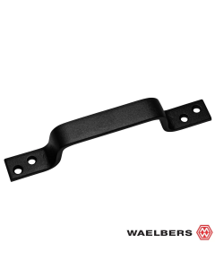 Waelbers Handgreep 250 mm - zwart TXT - staal - 4038.05