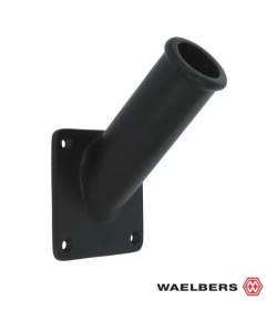 Waelbers Vlaggenstokhouder - zwart - aluminium - 418907.01