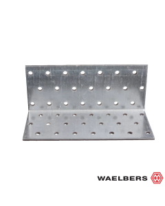 Waelbers Verbindingshoek 80x80x80 mm - staal - blauw gepassiveerd - 448474.11