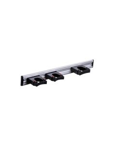 Toolflex Aluminium wandstrip met 3 gereedschaphouder - 50 cm