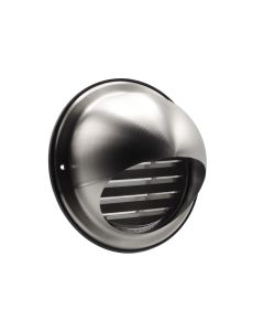 Nedco RVS Buitenrooster bol model Ø 125 mm - 626.002.11